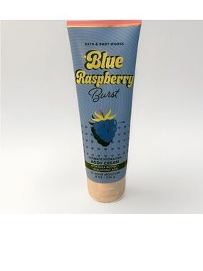 Bath & Body Works Blue Raspberry Body Cream Moisturizer 8 oz